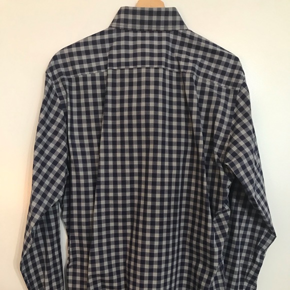 Ledbury Men’s L Long Sleeve Dress Shirt Button - Picture 2 of 5